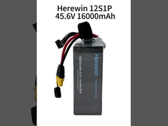 여기엔 45.6V 12S 16000mAh 25C 패치 셀 리포 드론 배터리