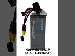 여기엔 12S1P 16000mAh 44.4V 25C UAV용 패치 팩 배터리