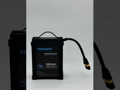 여기 16000mAh 12S 44.4V 25C 리포 스마트 UAV 드론 배터리