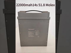 여기엔 UAV용 22000mAh 14S 51.8V 25C 리포 소프트팩 배터리