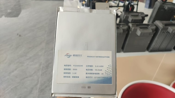 주문 안전하고 높은 에너지 밀도 LFP Lifepo4 패치 배터리 50Ah 3.2V 온라인 제조