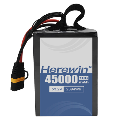 주문 여기엔 반성장 배터리 14S 53.2V 45000mAh 에너지 밀도와 내구성의 완벽한 조합 온라인 제조