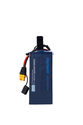 리포 UAV 드론 배터리 25C 소프트 팩 헤리윈 12S 44.4V 22000mAh