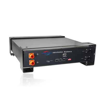IP65 48V 50Ah 2.4KWH 베이스 스테이션 캐비닛 랙 통신 모듈 배터리 LFP 4000 번 작동 주기 수명