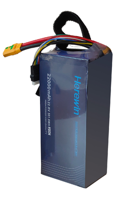 6S 22000Mah LiHv 소프트 팩 Herewin 배터리 22.8V 농업용 UAV