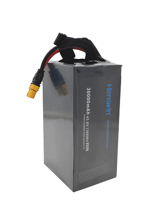 소프트 팩 이리윈 12S 45.6V 30000mAh LiHv Uav 드론 배터리 25C