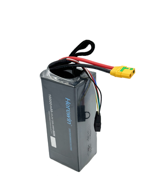 안정적인 성능 소프트팩 UAV 배터리 16000mAh 6s 리포 배터리 25C 22.2V 프로 UAV