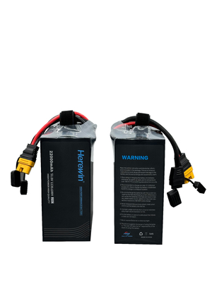 14S1P 51.8V 22000 MAh 리포 드론 배터리 25C 헤리윈 지능형 비행 배터리