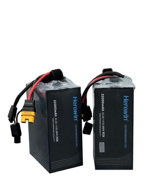 헤리윈 14s 배터리 53.2V 22000mAh 포스 소프트 팩 25C LiHv 드론 배터리