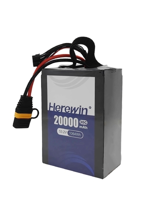 헤리윈 14S 드론 배터리 20000mAh 53.2V 30C 스프레이어 UAV 배터리