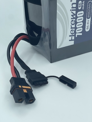 헤리윈 반 고체 배터리 18S2P 66.6V 70000mAh 용량 높은 소프트 팩 배터리