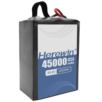 이리윈 반 고체 상태 배터리 12S1P 45.6V 45000mAh 대용량 산업용 UAV 드론